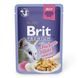 Корм Brit Premium консервований для котів з філе курки в желе 85г 111240/463 фото 1
