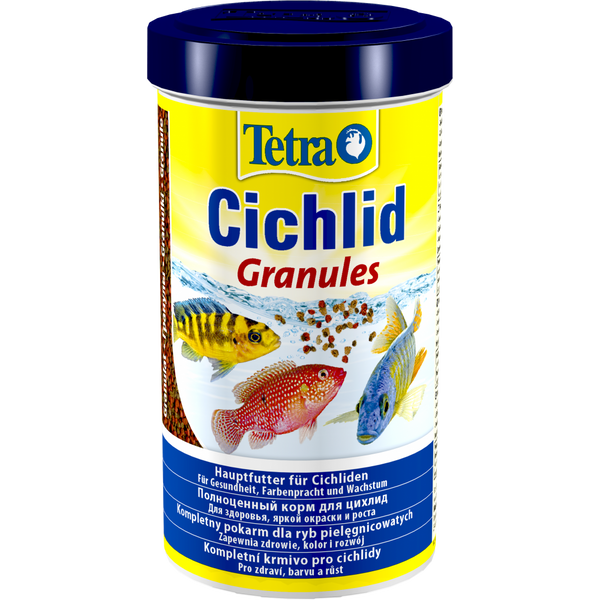 Корм Tetra Cichlid Granules для рибок цихлід, 500 мл (гранули) 146594 фото