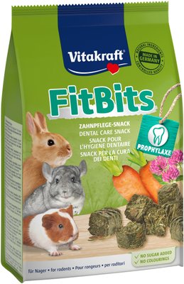 Ласощі Vitakraft FitBits для кроликів, заточка зубів, 500 г 25782 фото