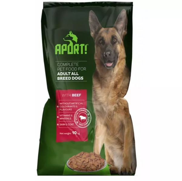 Сухий корм Quattro Aport Adult Beef All Breed 10 кг, з яловичиною для дорослих собак усіх порід 4770107248396 фото