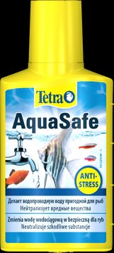 Засіб Tetra Aqua Safe для підготовки води в акваріумі, 50 мл на 100 л 198852 фото