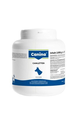 Вітаміни Canina Caniletten комплекс для дорослих собак, 2000 г (1000 табл) 120321 AD фото