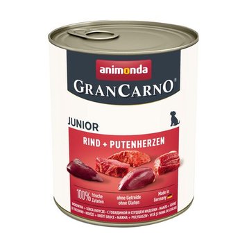Вологий корм Animonda GranCarno для цуценят, з яловичиною та індичкою, 400 г AM-82728 фото