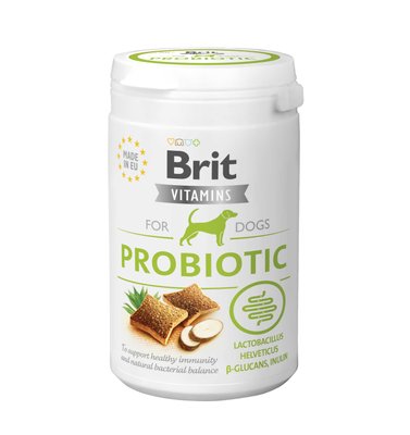 Вітаміни для собак Brit Vitamins Probiotic (112062) з пробіотиками, 150 г 112062 фото