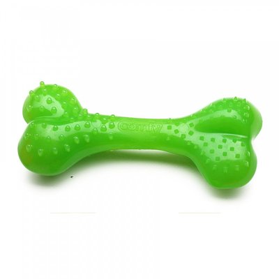 Іграшка Comfy Кістка з виступами для собак, 8.5 см (гума, зелений) 113381 Comfy фото