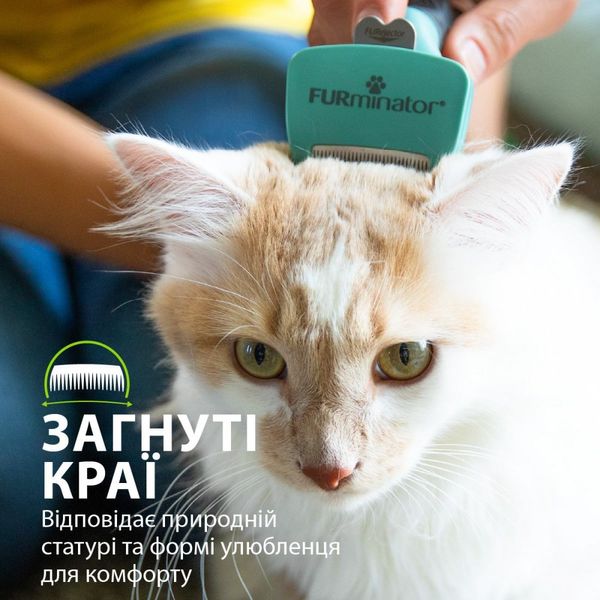 Фурмінатор FURminator для котів з короткою шерстю, розмір S 691659СПЕЦЦЕНА фото