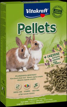 Корм Vitakraft Pellets для кроликів, 1 кг 25246 фото