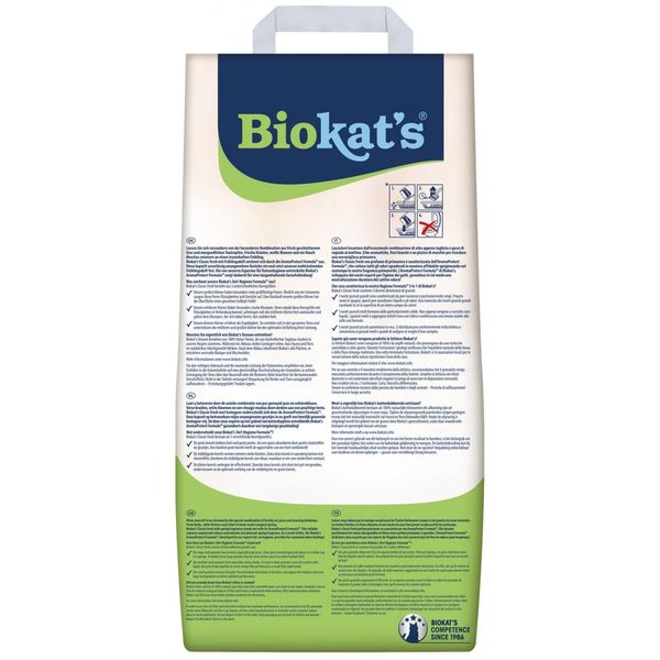 Наповнювач Biokats Classic Fresh 3in1 для котячого туалету, бентонітовий, 10 л G-613314/614212 фото