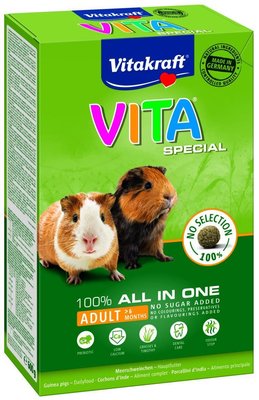 Корм Vitakraft Vita Special для морських свинок, 600 г 25311 фото