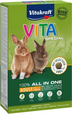 Корм Vitakraft Menu Vita Special для кроликів, 600 г 25314 фото