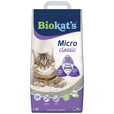 Наповнювач Biokat's Micro Classic 6 л, для котячого туалету G-613918 фото