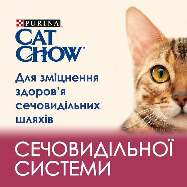 Сухий корм Cat Chow Urinary Tract Health 15 кг, з куркою для котів, призначений для підтримки здоров'я сечовивідних шляхів 5997204514424 фото