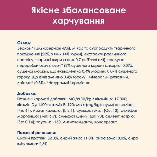 Сухий корм Cat Chow Urinary Tract Health 15 кг, з куркою для котів, призначений для підтримки здоров'я сечовивідних шляхів 5997204514424 фото