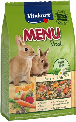 Корм Vitakraft Premium Menu Vital для кроликів, 3 кг 25542 фото
