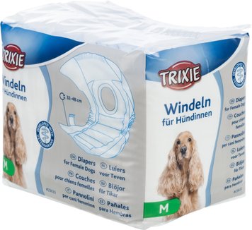 Підгузки Trixie для собак, M 32-48 см, 12 шт 23633 фото