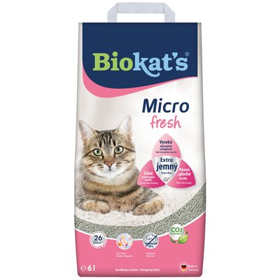 Наповнювач Biokat's Micro Fresh 6 л, для котячого туалету G-613925 фото