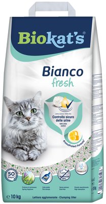 Наповнювач Biokats Bianco Fresh для котячого туалету бентонітовий, 10 кг G-75.64 фото
