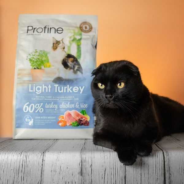 Сухий корм Profine Light для котів із зайвою вагою, з індичкою та куркою, 2 кг 170575/7794 фото