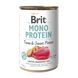 Вологий корм Brit Mono Protein Tuna & Sweet Potato для собак, з тунцем і бататом, 400 г 100836/100055/9742 фото 1