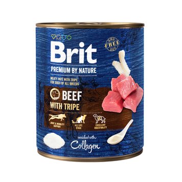 Вологий корм Brit Premium by Nature для собак, яловичина з тельбухами, 800 г 100413/8607 фото