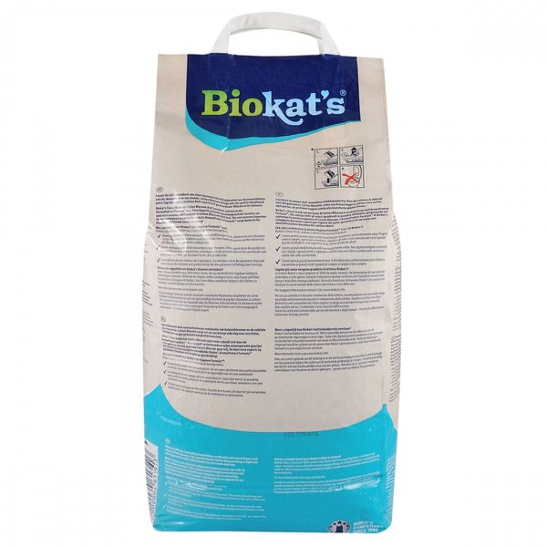 Наповнювач Biokats Classic Fresh 3in1 Cotton Blossom для котячого туалету, бентонітовий, 10 кг G-617220/613413 фото