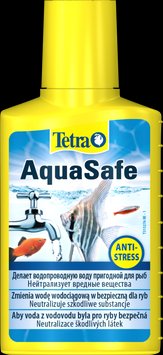 Засіб Tetra Aqua Safe для підготовки води в акваріумі, 100 мл на 200 л 762732 фото