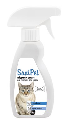 Спрей-відлякувач ProVET Sani Pet для котів 250 мл (для захисту місць не призначених для туалету) PR240565 фото