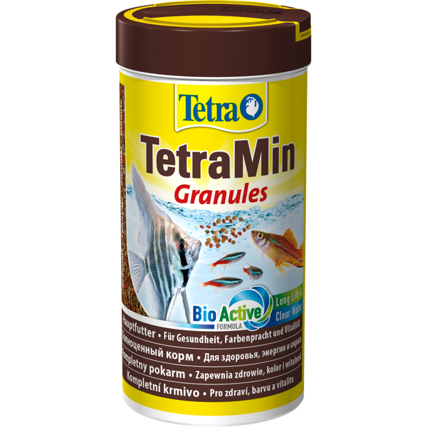 Корм Tetra Min Granules для акваріумних рибок, 250 мл (гранули) 139749 фото