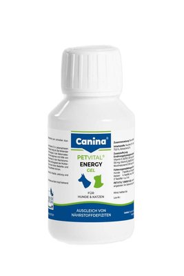 Вітаміни Canina PetVital Energy-Gel для собак та котів, для швидкого відновлення, 100 мл 712106 AD фото