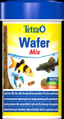 Корм Tetra Wafer Mix для акваріумних донних риб, 100 мл (таблетки) 140066 фото