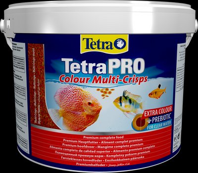 Корм Tetra PRO Colour Multi-Crisps для акваріумних риб, для яскравого забарвлення, 10 л (чіпси) 140516 фото