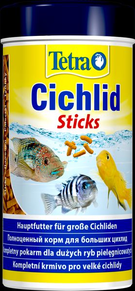 Корм Tetra Cichlid Sticks для рибок цихлід, 250 мл (палички) 157170 фото