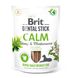 Ласощі для собак Brit Dental Stick Calm заспокійливі, коноплі та пустирник, 7 шт, 251 г 112105 фото 1