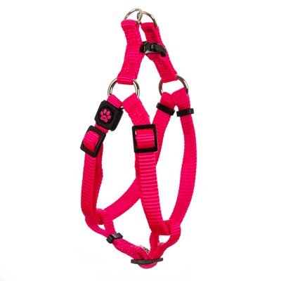 Шлея GimDog Harlem X для собак, нейлон, рожева, 1x32-44 см 80251004414 фото